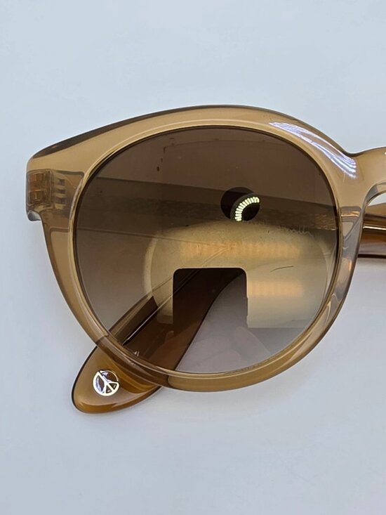 Paul Smith PM8228-S-U Palmer Safari Crystal Frame Bronze Flash Mirror Sunglasses main image 16
